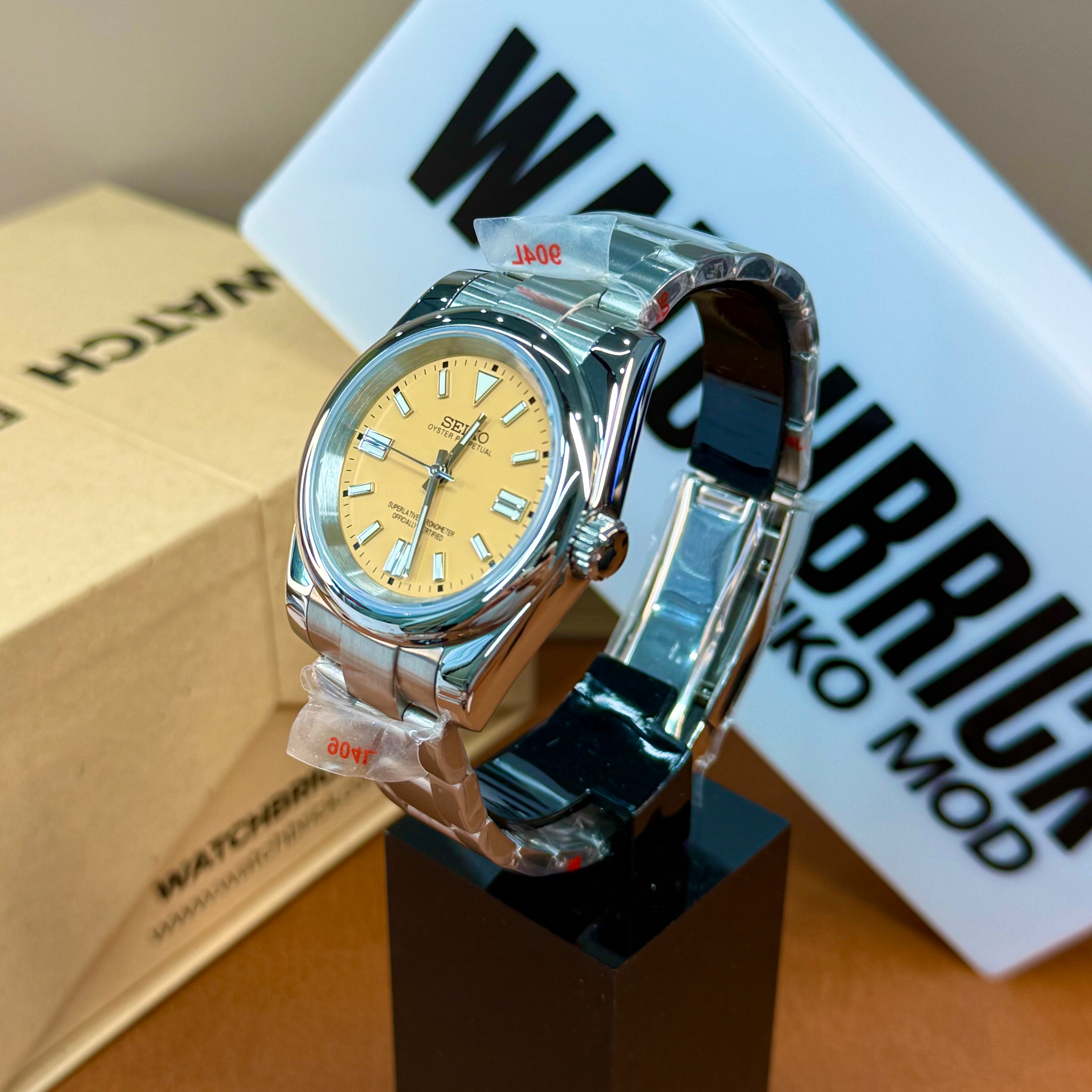 OYSTEIKO | Sunny Yellow Dial (36 mm)