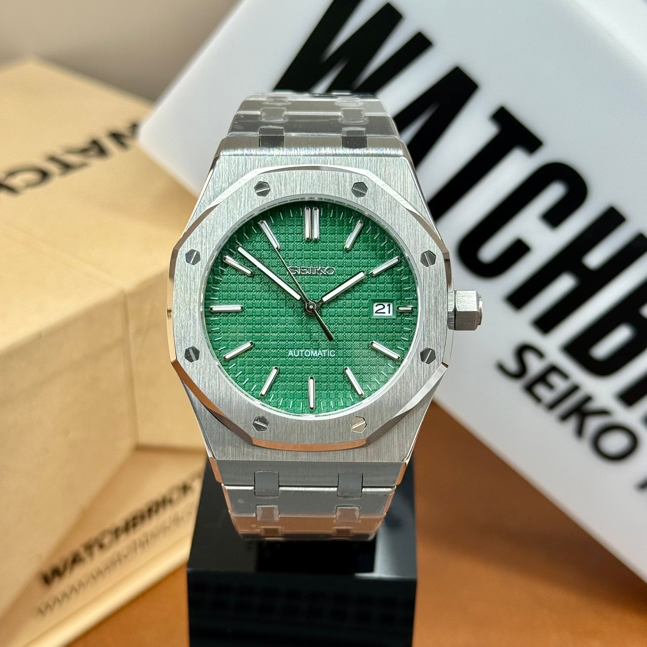 SEIKOAK | Forest Brushed Green NH35