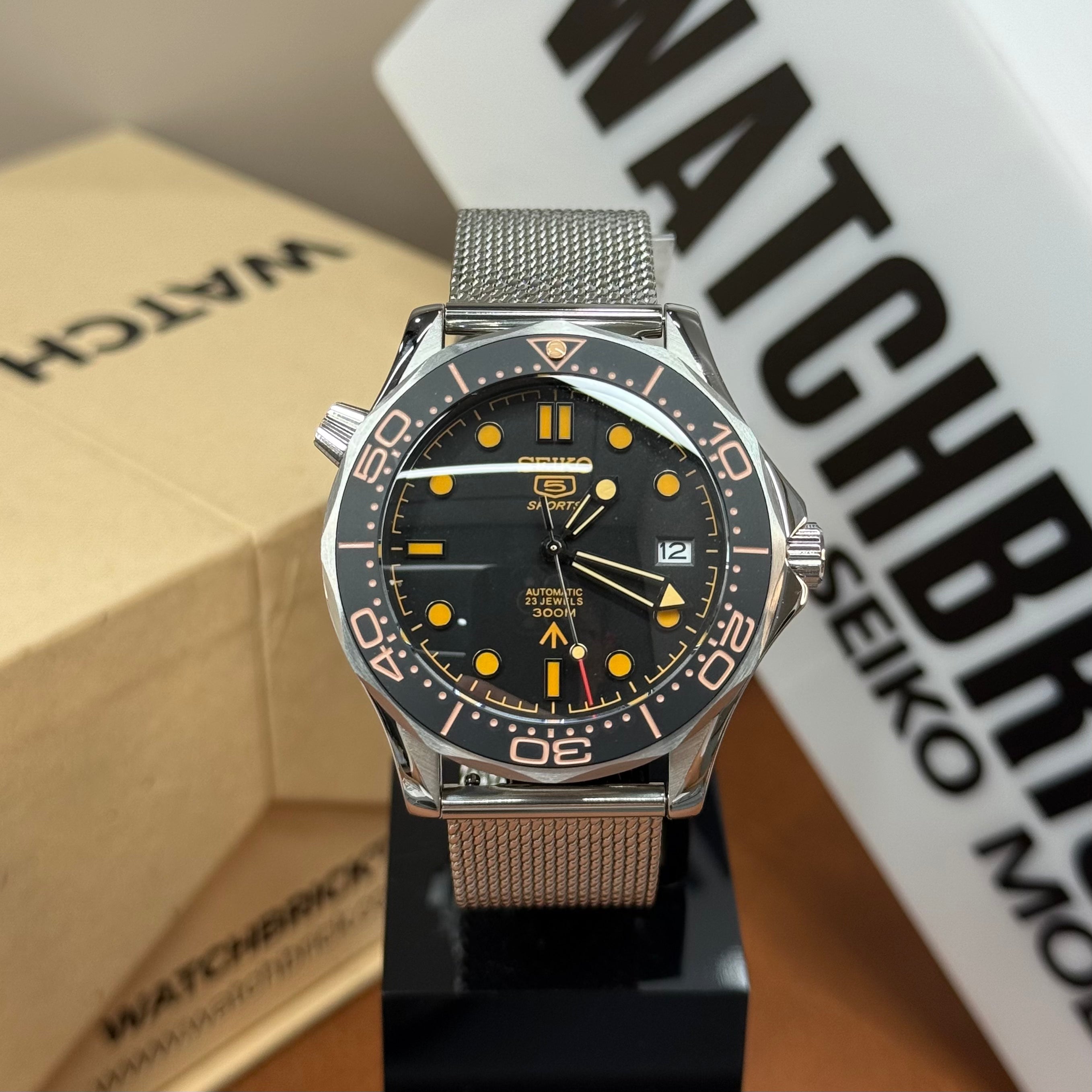 SEAMASTER | 007 Bond Matte Black NH35