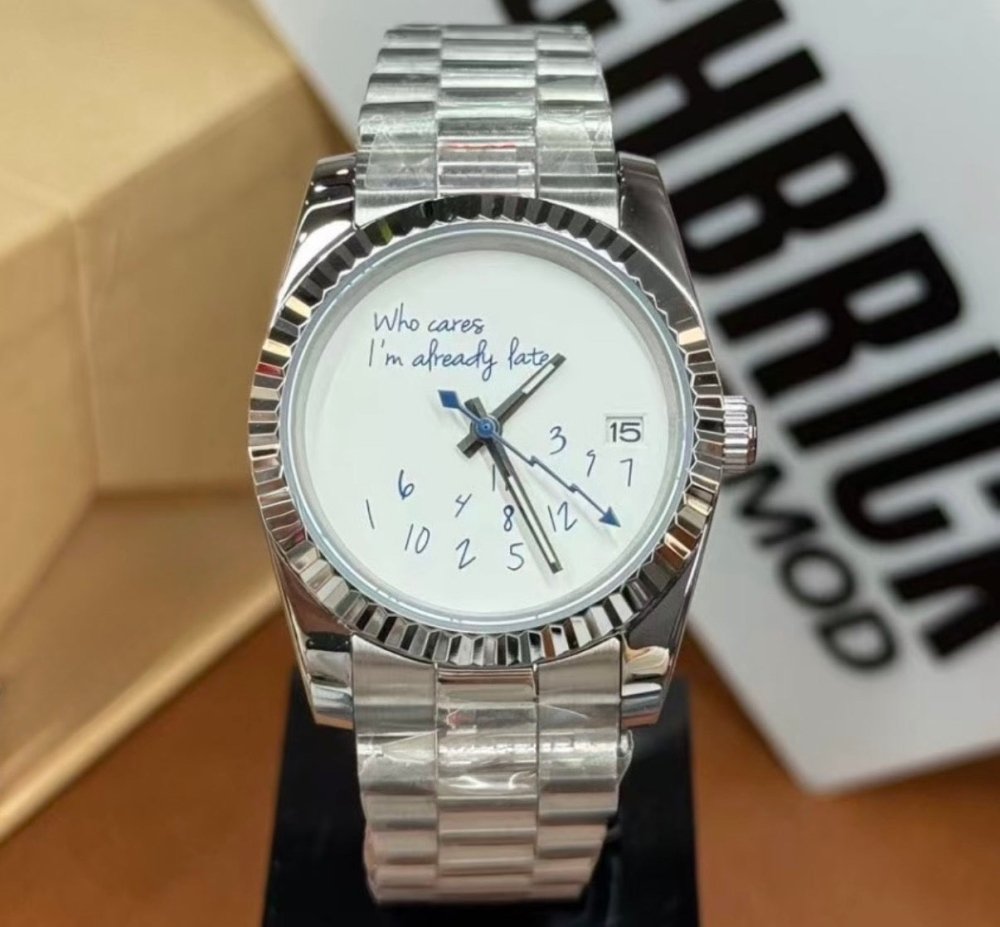 CLASSIC | “Already Late” NH35 - WATCH MODS