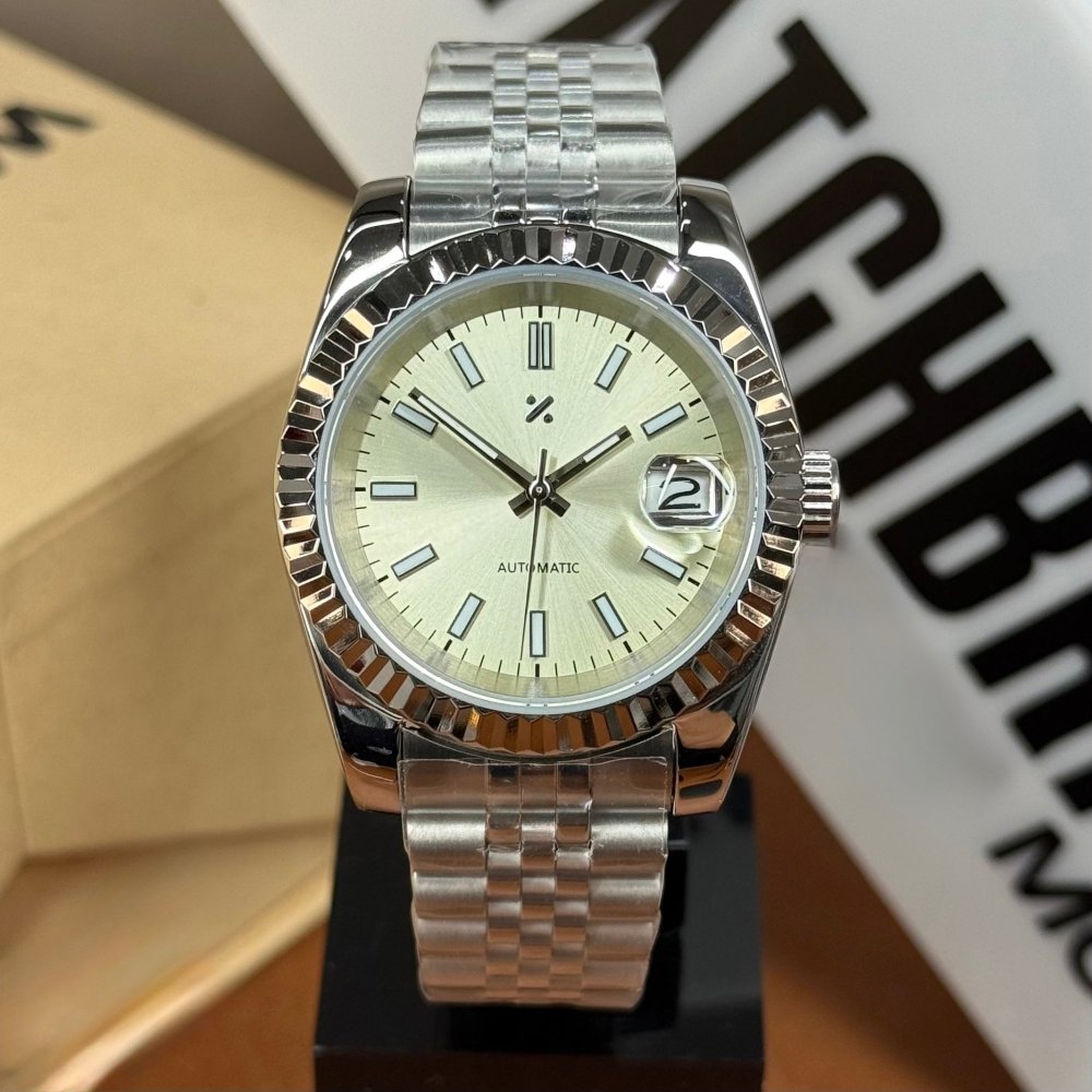 CLASSIC | Champagne Cream NH35 - WATCH MODS