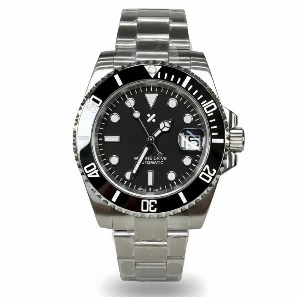 DIVEMOD | Black Marine Dial NH35 - WATCH MODS