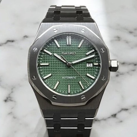 Forest Oak – NH35 Royal Oak Seiko Mod - WATCHBRICK