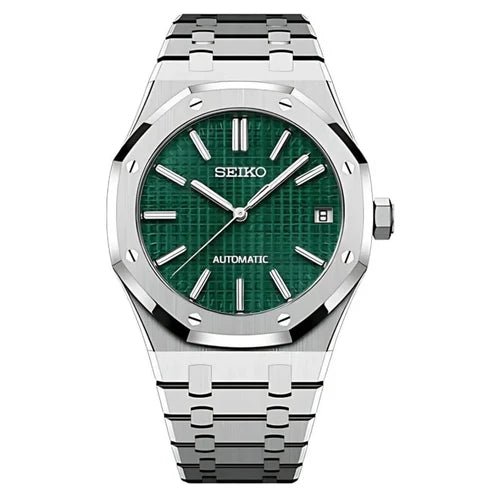 Forest Oak – NH35 Royal Oak Seiko Mod - WATCHBRICK