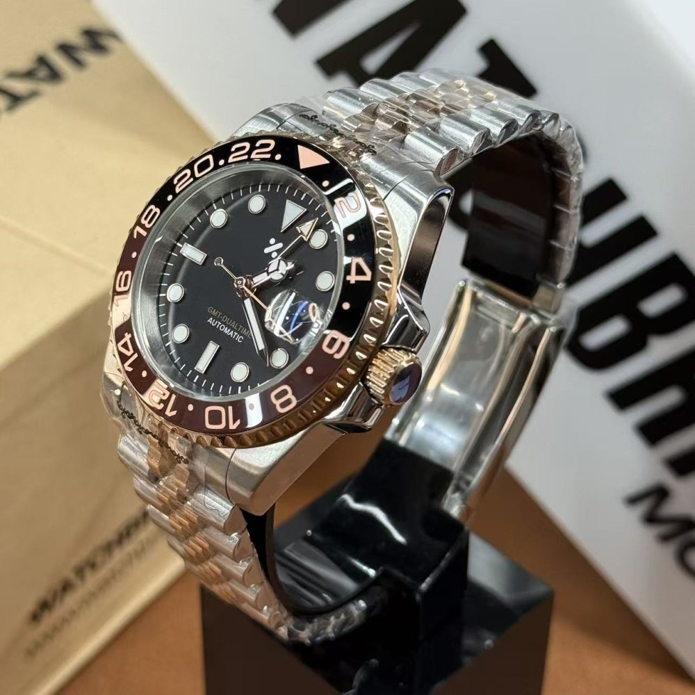 GMTMOD | Two - Tone Root Beer NH34 - WATCH MODS