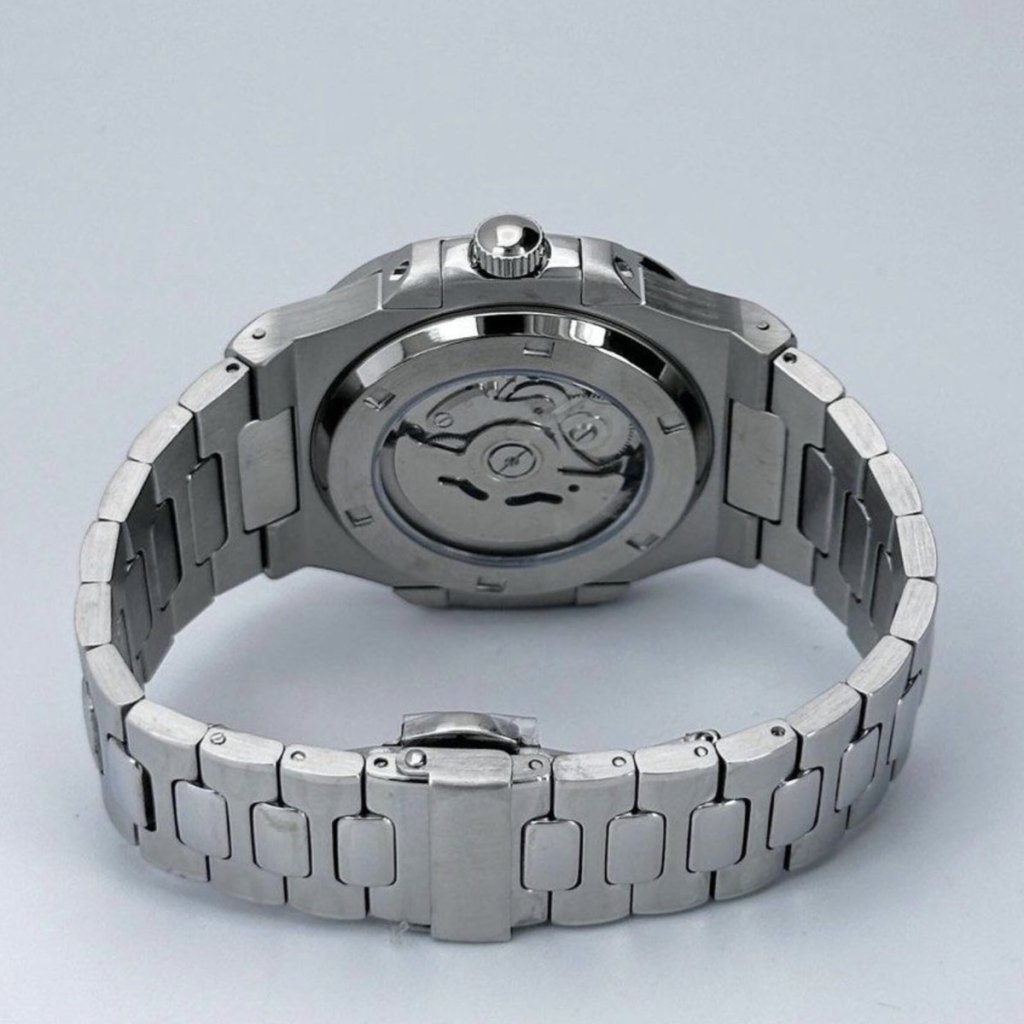 Nautilus Mod – NH35 Seiko Automatic (Tiffany Blue Edition) - WATCHBRICK