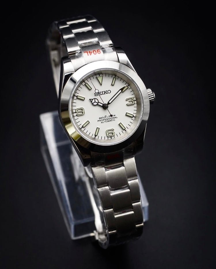 OYSTEIKO | Polar Explorer White (36 / 39mm) - WATCHBRICK