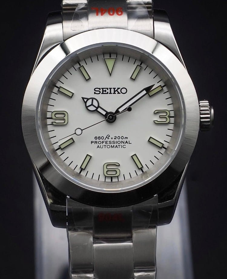 OYSTEIKO | Polar Explorer White (36 / 39mm) - WATCHBRICK
