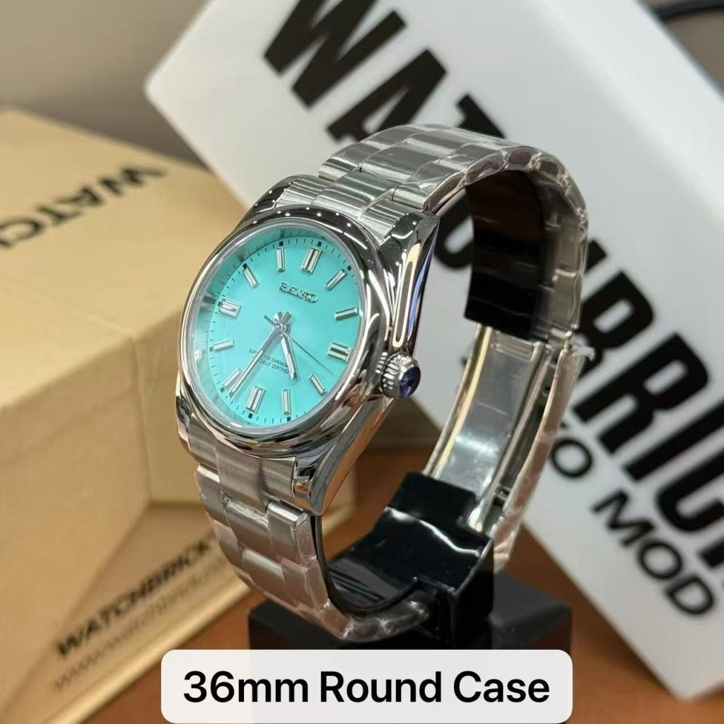 OYSTEIKO | Tiffany Blue Dial (36 / 39mm) - WATCHBRICK