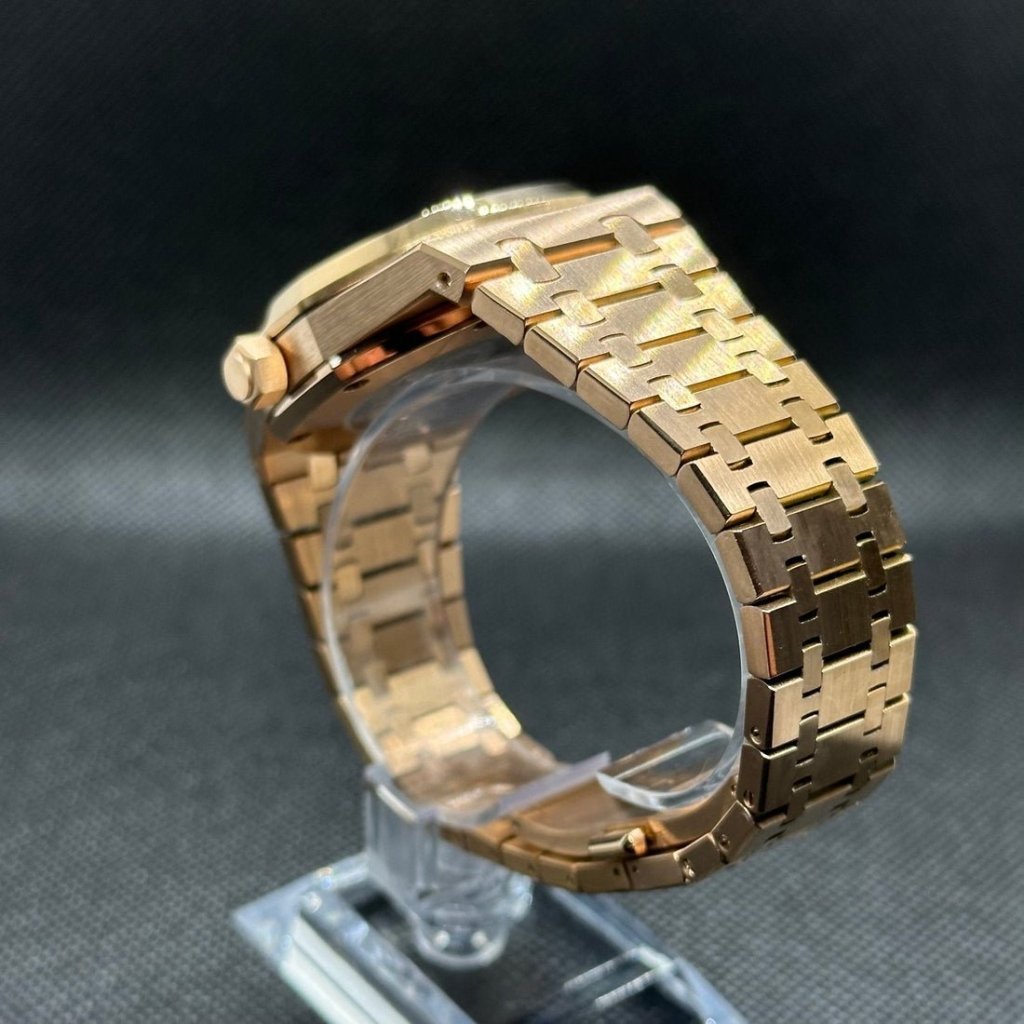 Rose Ice – NH35 Royal Oak Seiko Mod - WATCHBRICK
