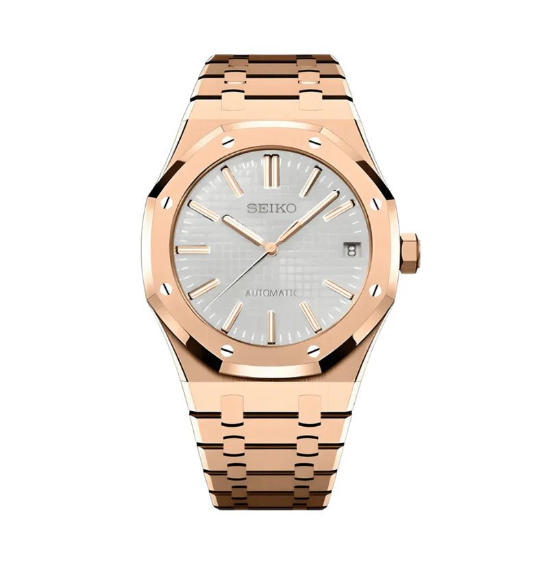 Rose Ice – NH35 Royal Oak Seiko Mod - WATCHBRICK