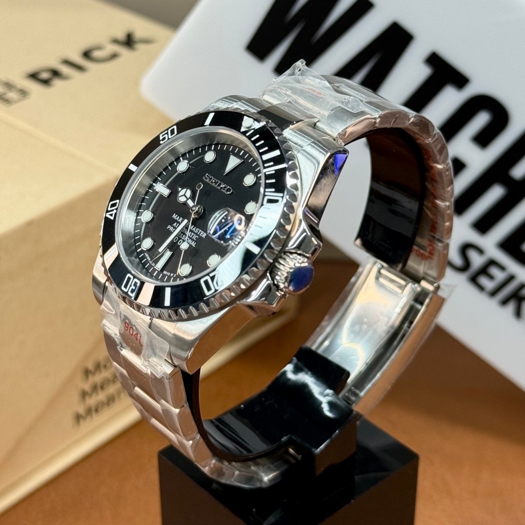 SUBMOD | Black Sub NH35 Automatic - WATCHBRICK