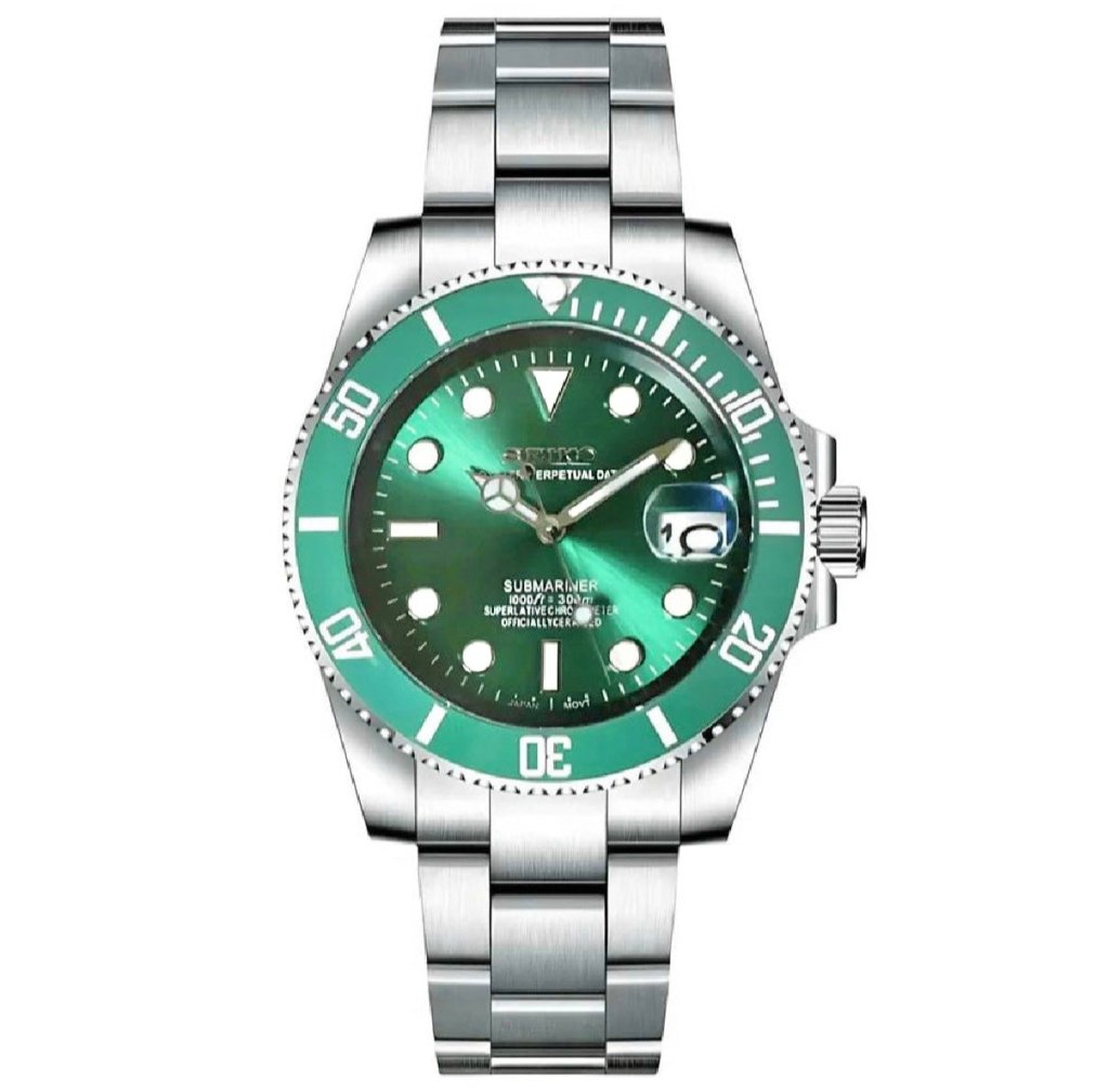 SUBMOD | Hulk NH35 Green Dial - WATCHBRICK