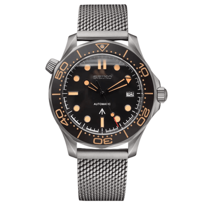 007 Bond Mod – Military Diver with NH35 - WATCHBRICK