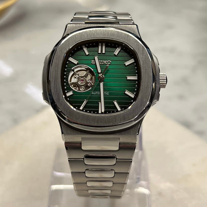 NAUTIKO | Emerald Open-Heart Date