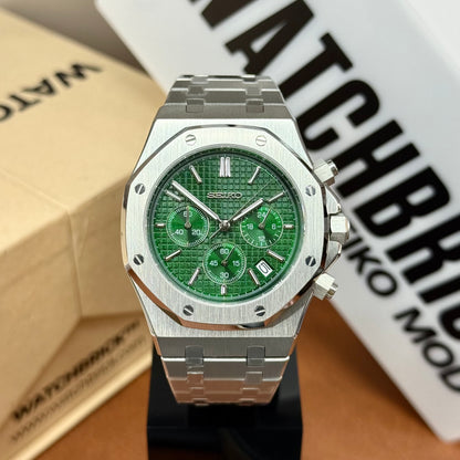 SEIKOAK | Green Chronograph VK63