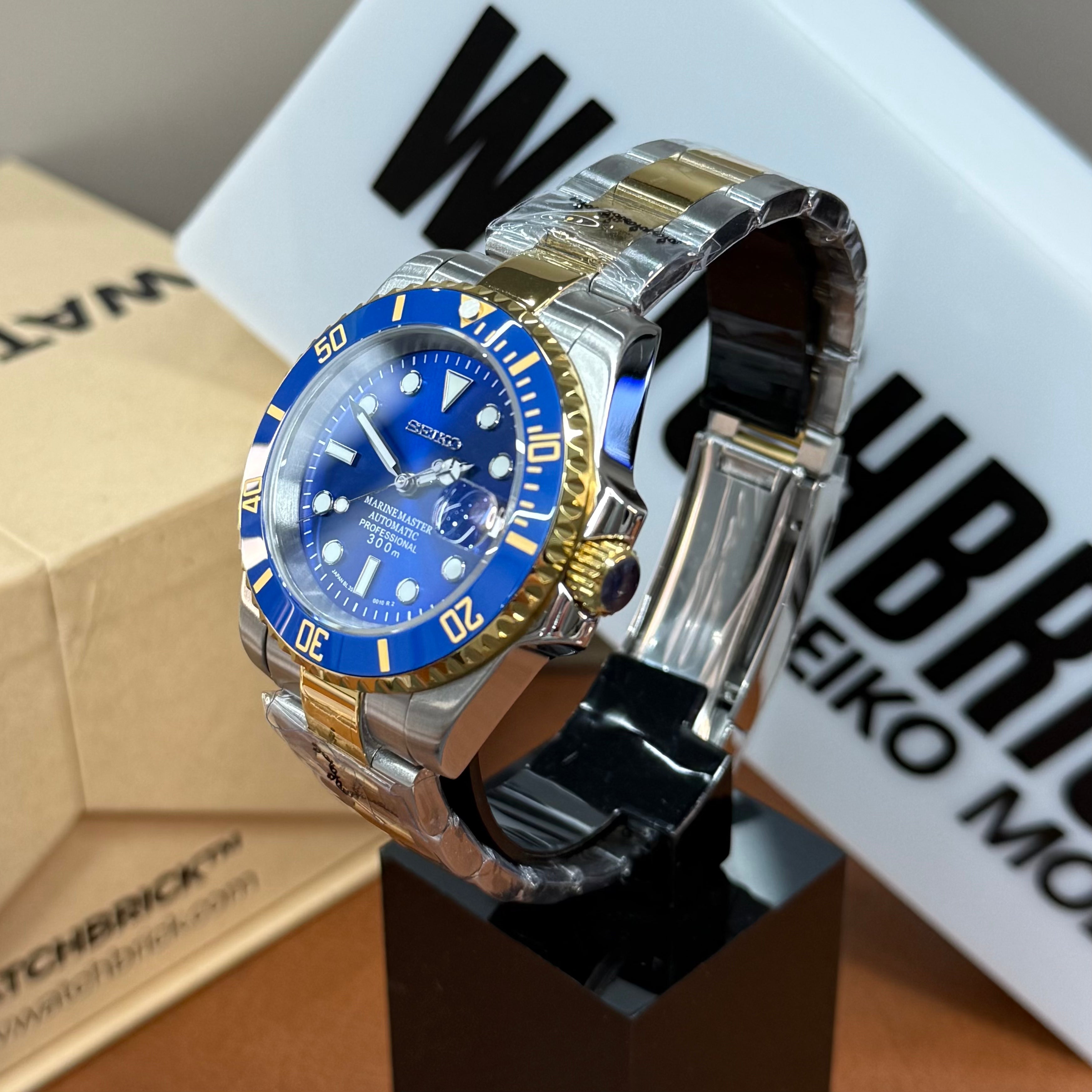 SEIKOSUB | MarineMaster Blue Two-Tone