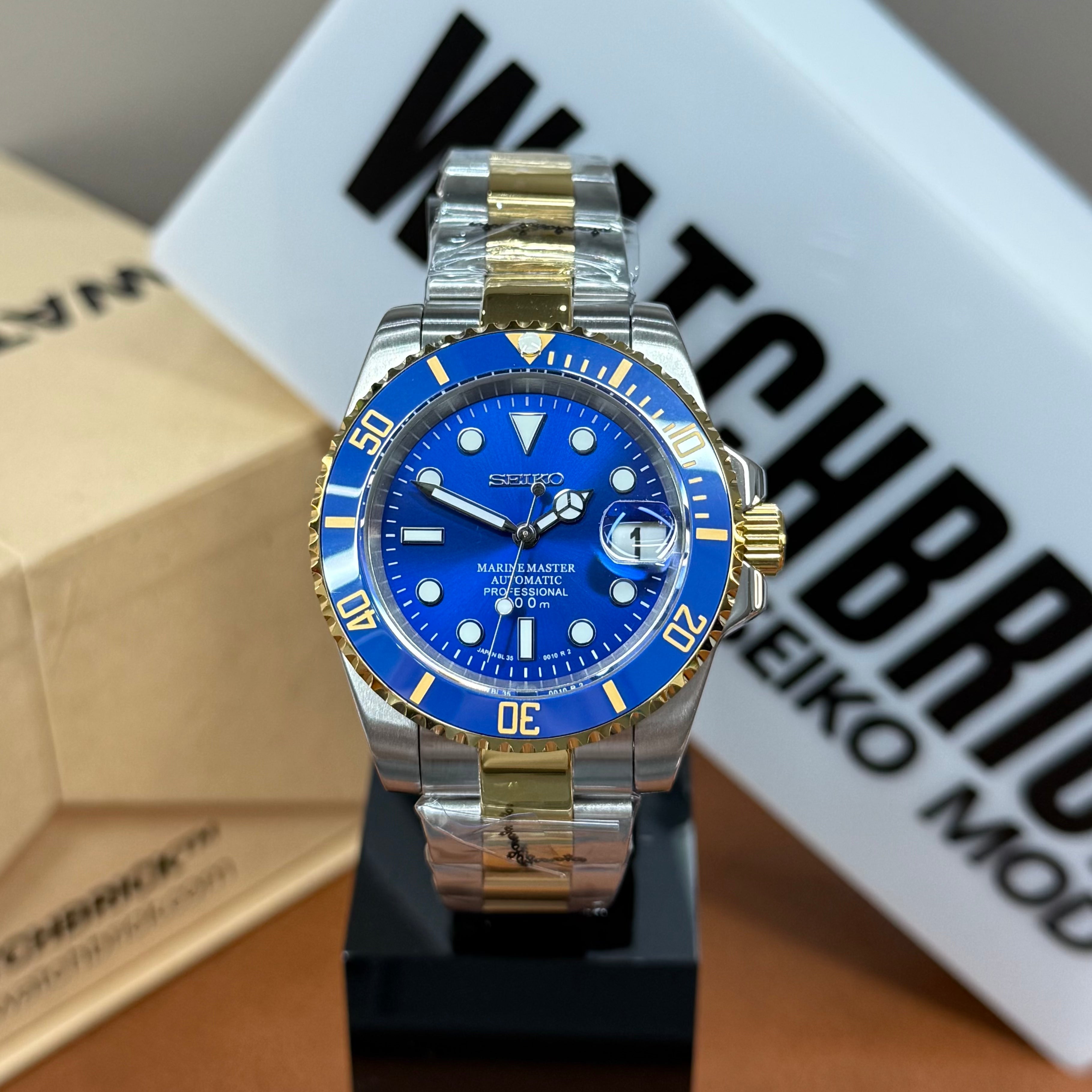 SEIKOSUB | MarineMaster Blue Two-Tone