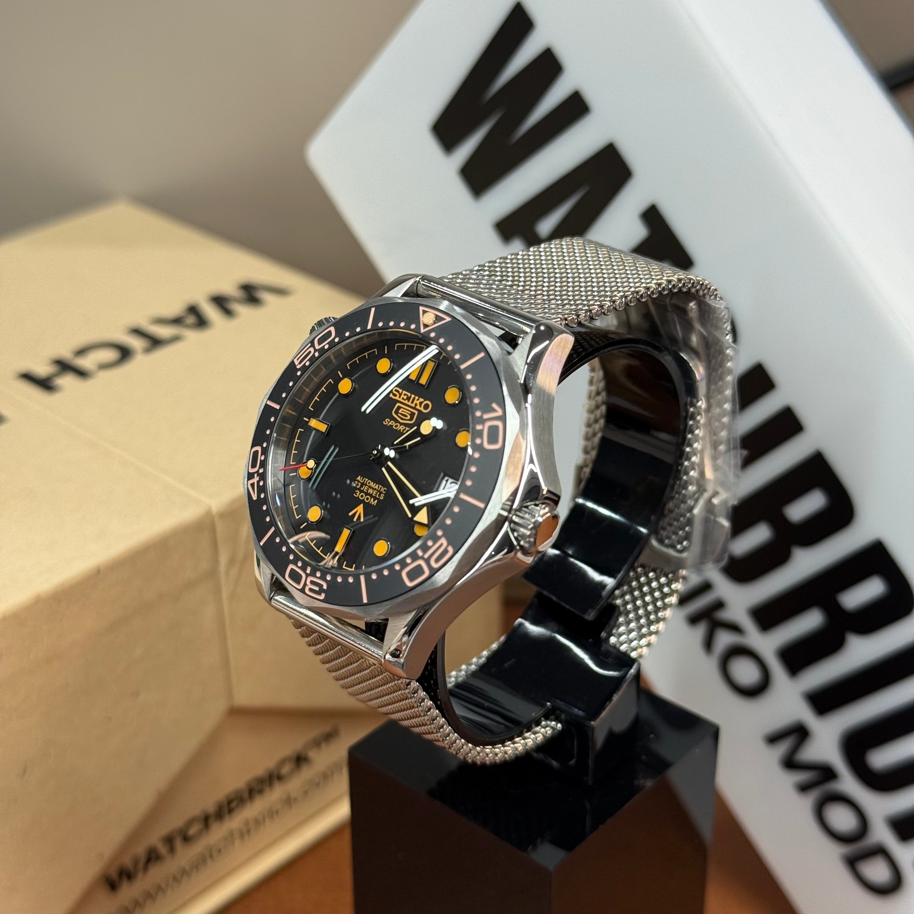 SEAMASTER | 007 Bond Matte Black NH35