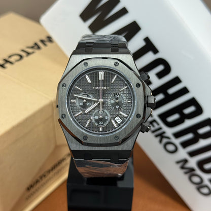 SEIKOAK | Stealth Chronograph All-Black VK63