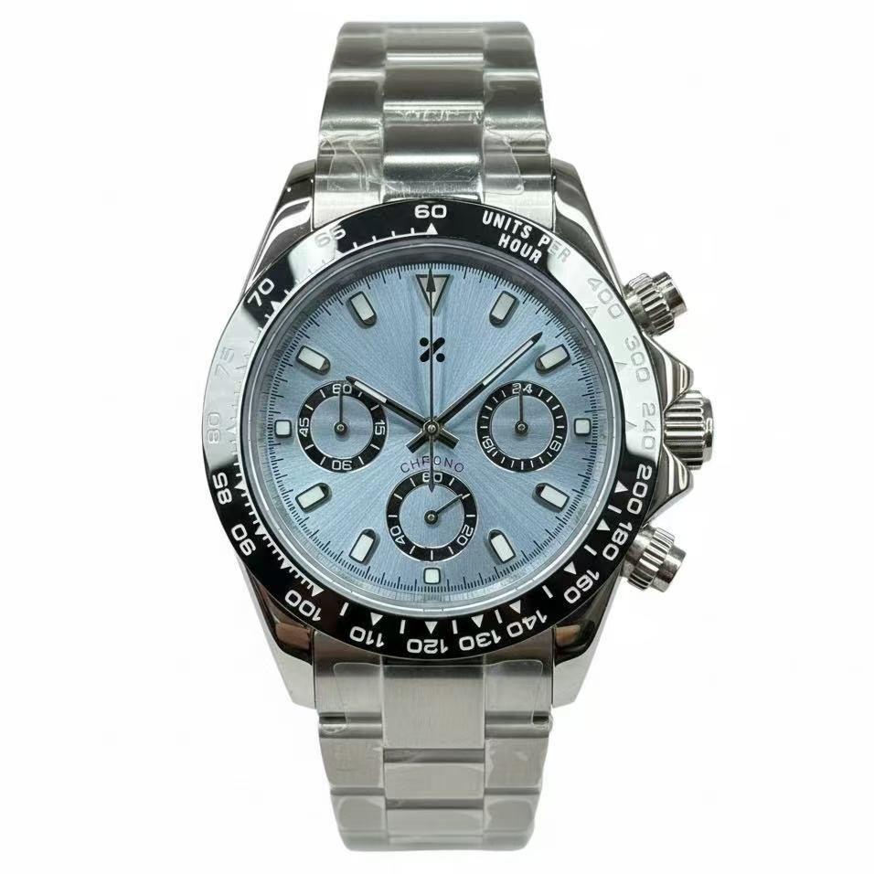 CHRONOMOD | Ice Blue Chronograph VK63 - WATCH MODS