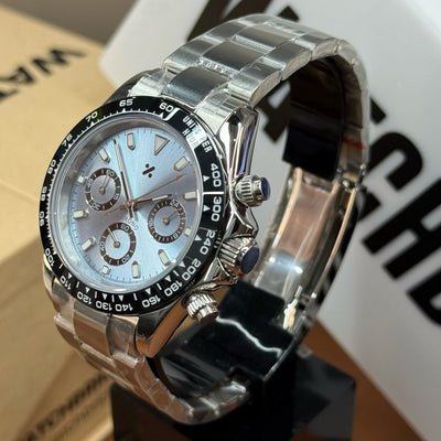 CHRONOMOD | Ice Blue Chronograph VK63 - WATCH MODS
