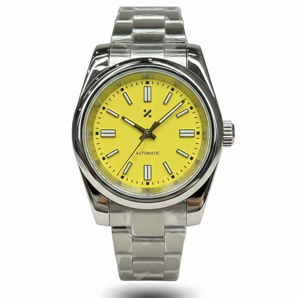 CLASSIC | Sunburst Yellow Automatic NH35 - WATCH MODS