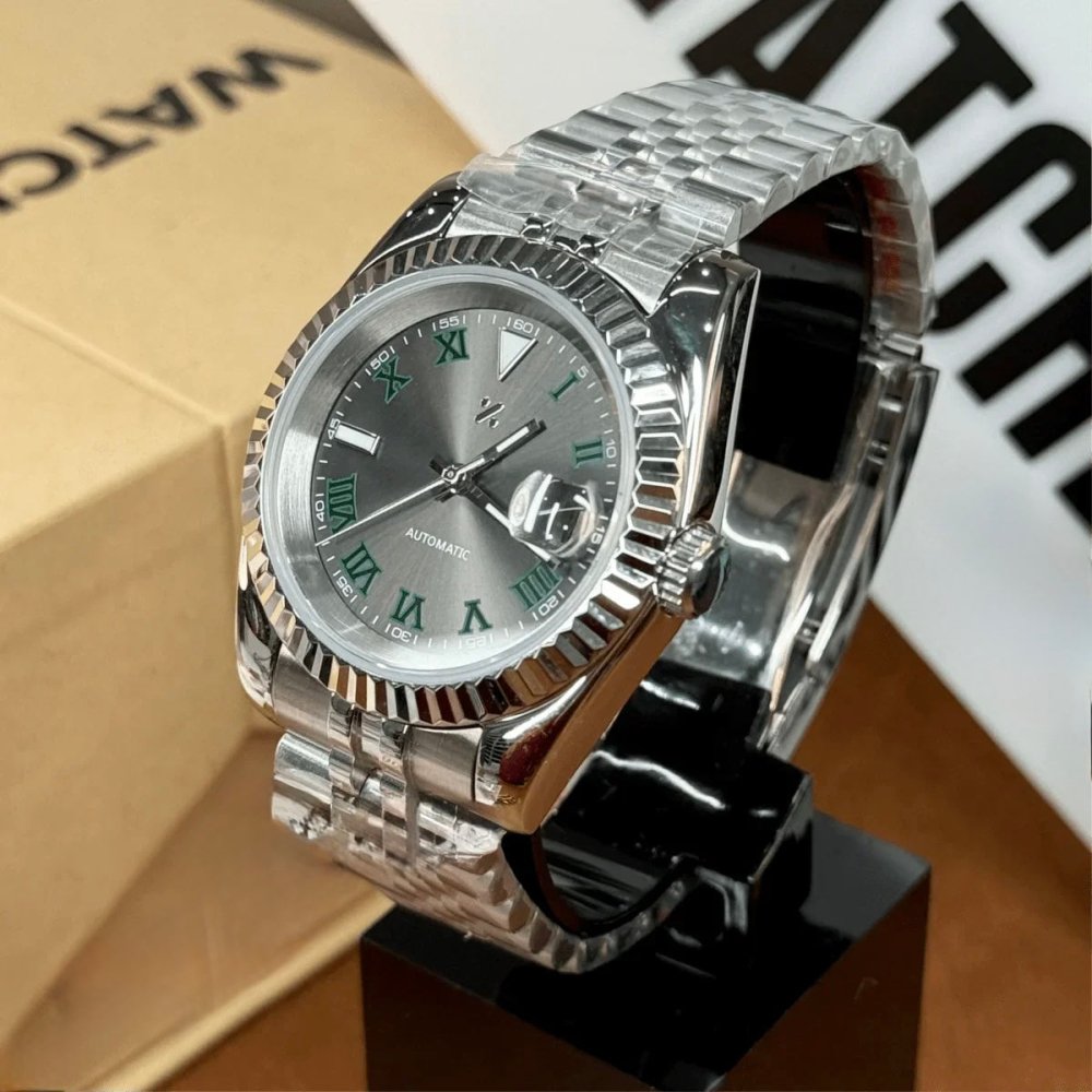 CLASSIC | Wimbledon Grey NH35 - WATCH MODS