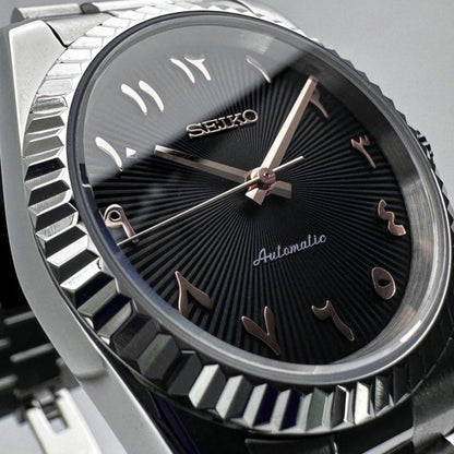 Datejust Mod – NH35 Seiko Automatic (Arabic Numeral Edition) - WATCHBRICK