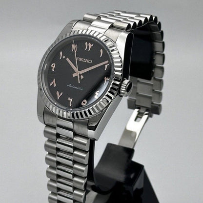 Datejust Mod – NH35 Seiko Automatic (Arabic Numeral Edition) - WATCHBRICK