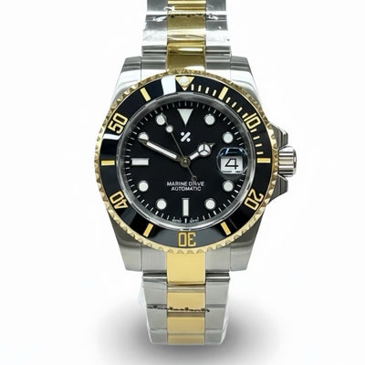 DIVEMOD | Black Gold Two - Tone NH35 - WATCH MODS
