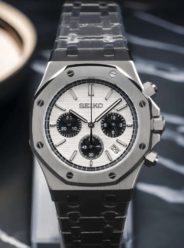 Frost Panda – VK63 Royal Oak Seiko Mod - WATCHBRICK