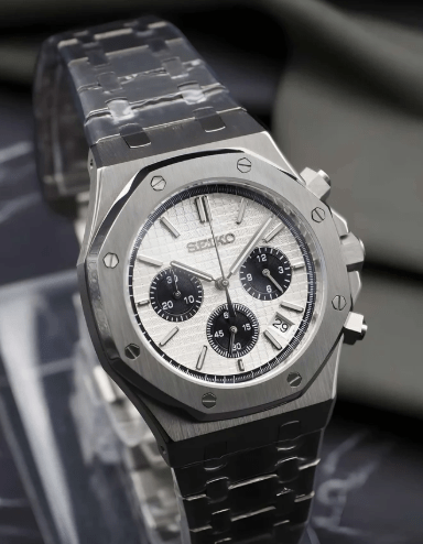 Frost Panda – VK63 Royal Oak Seiko Mod - WATCHBRICK