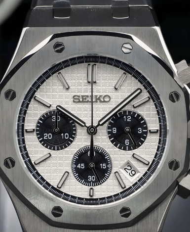 Frost Panda – VK63 Royal Oak Seiko Mod - WATCHBRICK