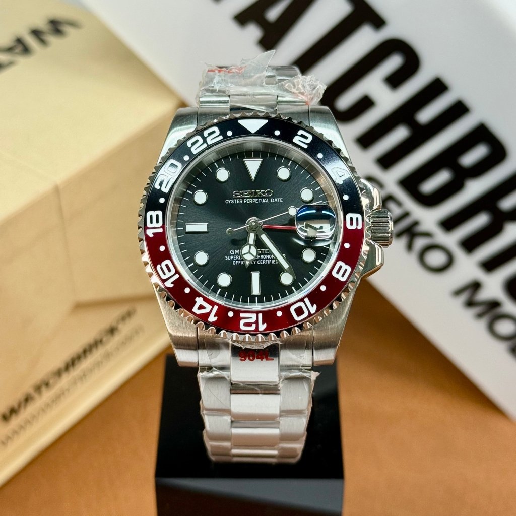 GMTMOD | Coke NH34 Dual - Time - WATCHBRICK