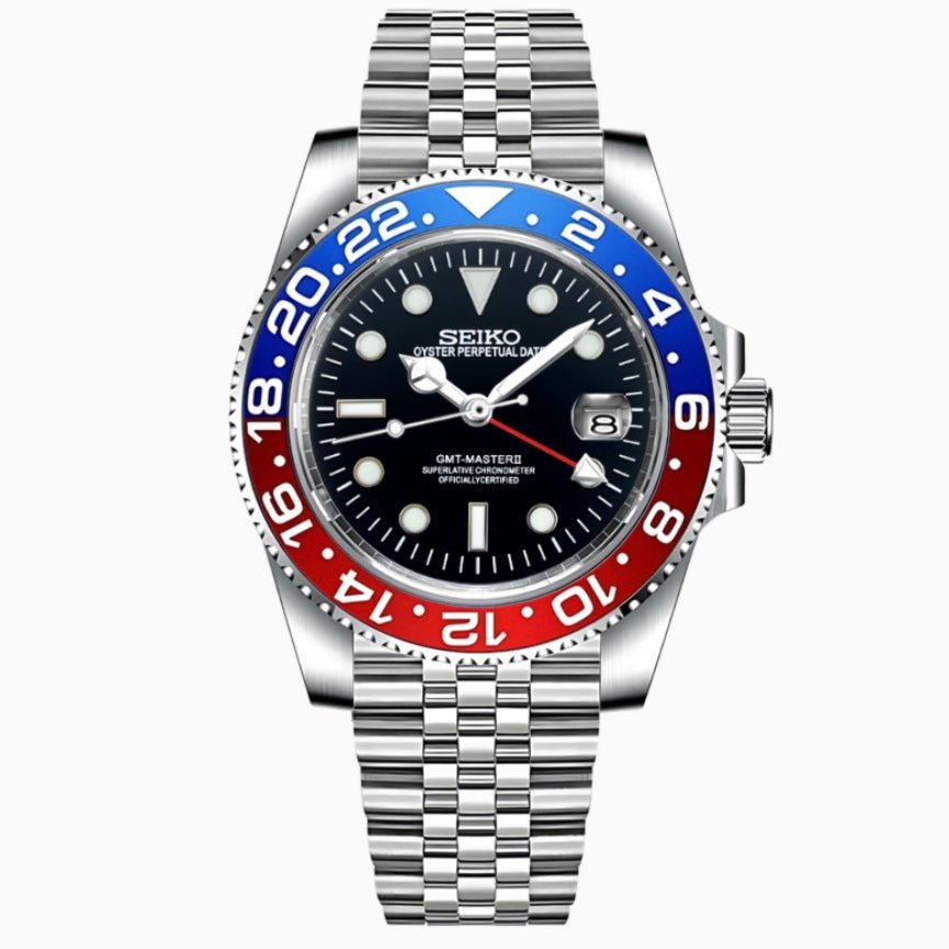 GMTMOD | Pepsi NH34 Dual - Time - WATCHBRICK