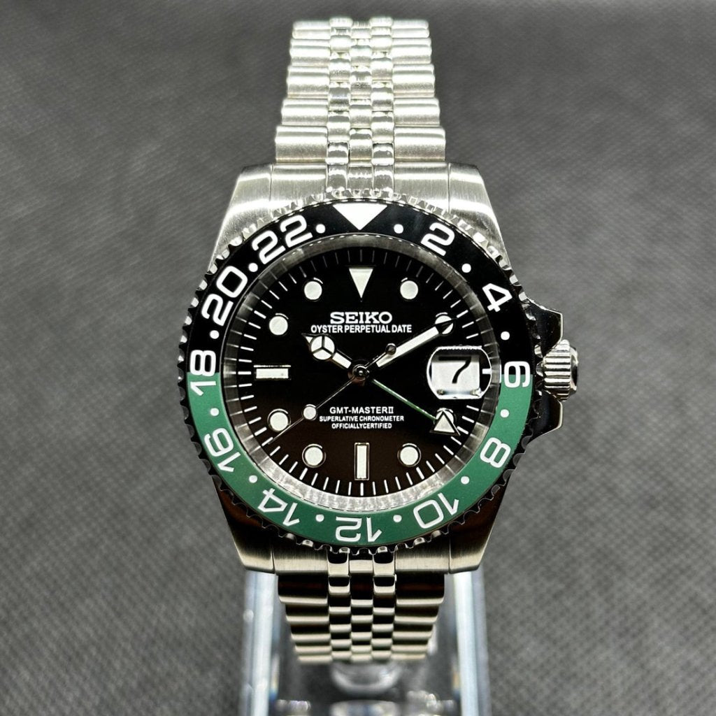 GMTMOD | Sprite NH34 Dual - Time - WATCHBRICK