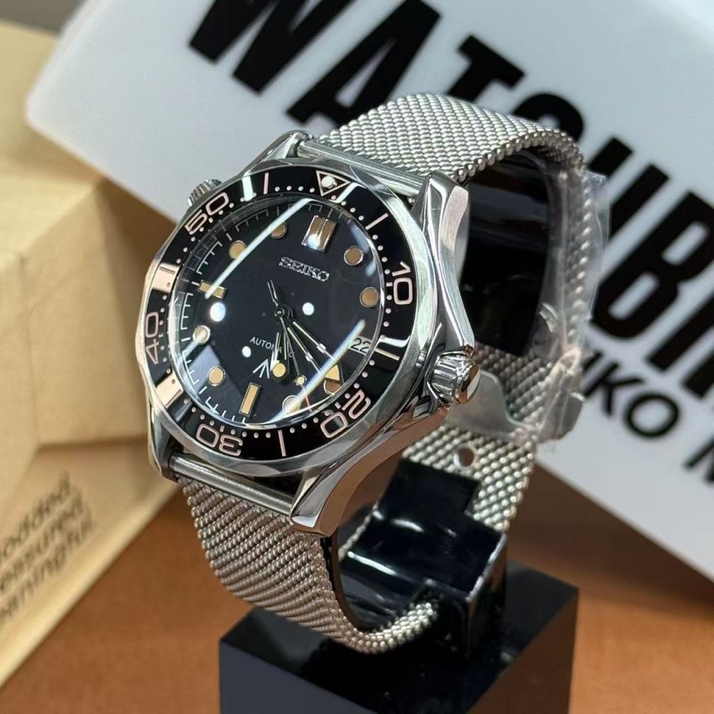 LIMITEDMOD | Bond Matte Black NH35 - WATCHBRICK