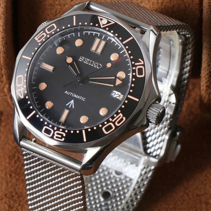 LIMITEDMOD | Bond Matte Black NH35 - WATCHBRICK