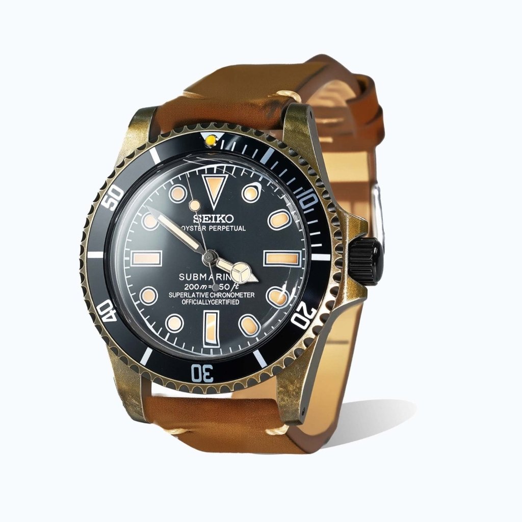 LIMITEDMOD | Bronze Sub NH35 Diver - WATCHBRICK