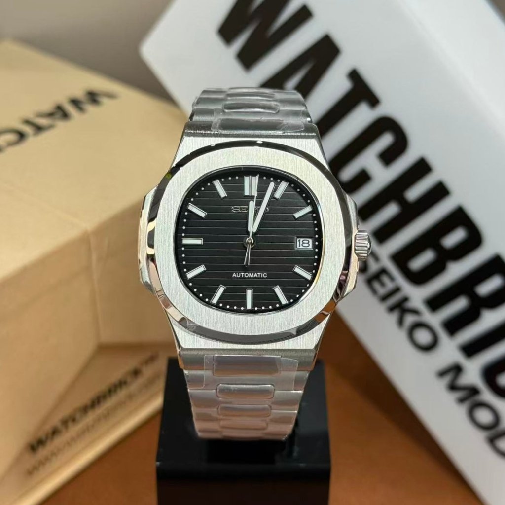 NAUTIKO | Black Dial NH35 Automatic - WATCHBRICK