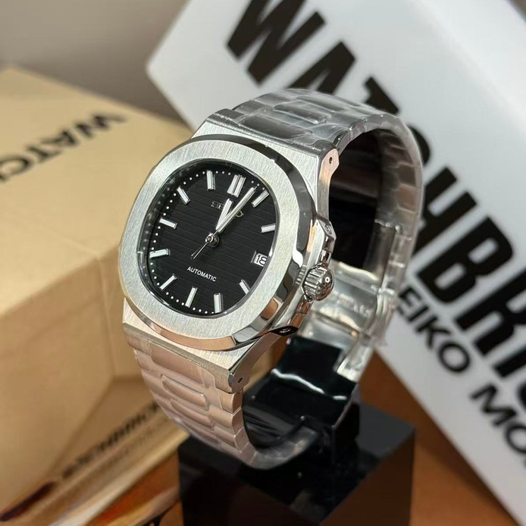 NAUTIKO | Black Dial NH35 Automatic - WATCHBRICK