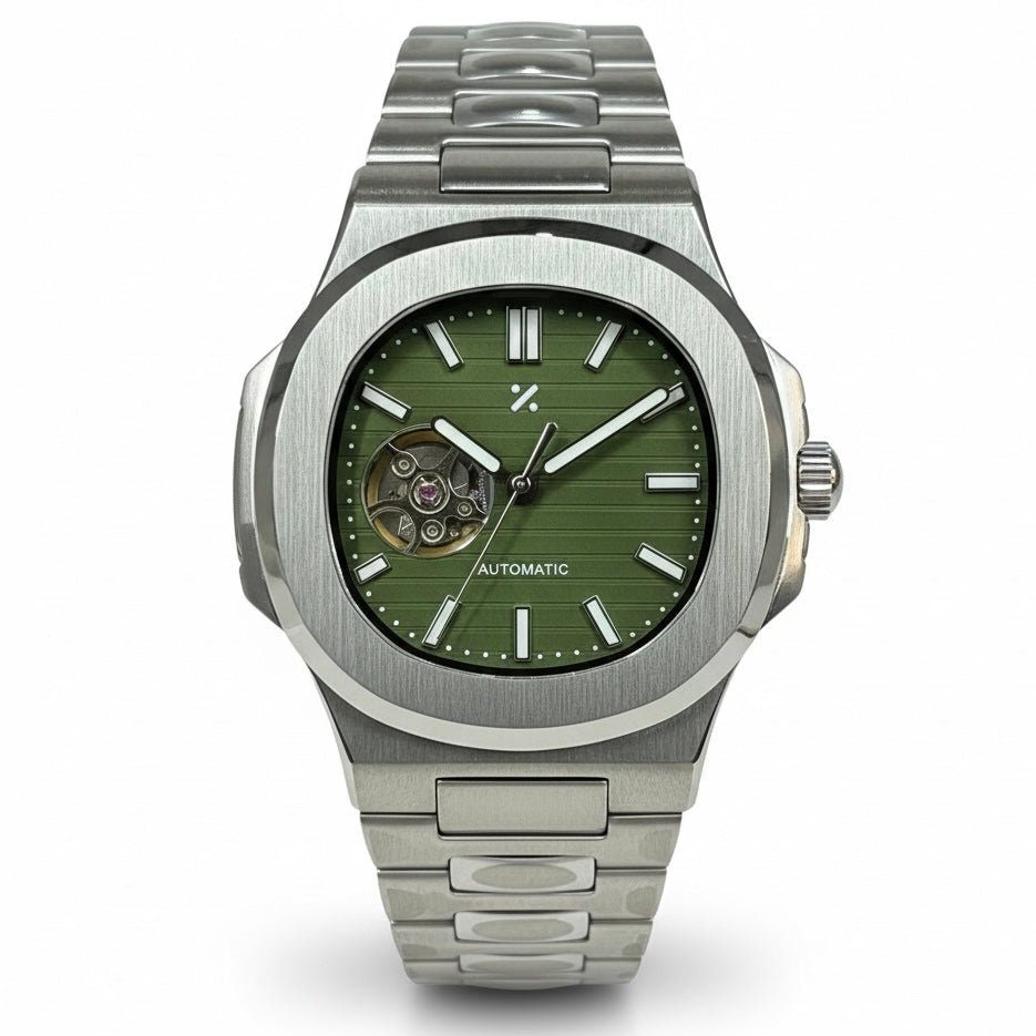 NAUTIKO | Emerald Open - Heart NH38 - WATCH MODS
