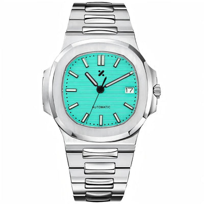 NAUTIKO | Tiffany Blue Black NH35 - WATCH MODS