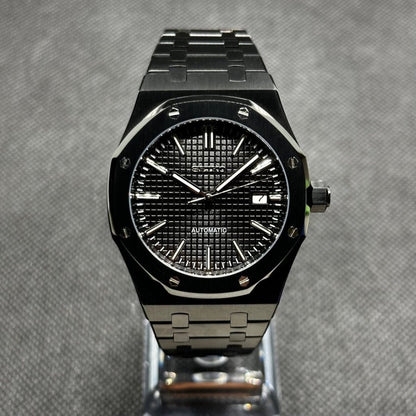 Obsidian Oak – NH35 Royal Oak Seiko Mod - WATCHBRICK