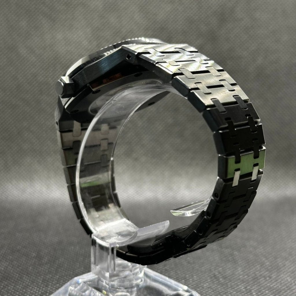 Obsidian Oak – NH35 Royal Oak Seiko Mod - WATCHBRICK