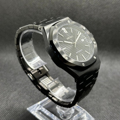 Obsidian Oak – NH35 Royal Oak Seiko Mod - WATCHBRICK