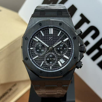 OCTOMOD | Blackout Chronograph VK63 - WATCH MODS