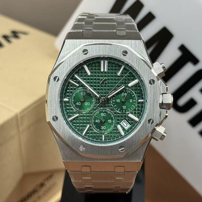 OCTOMOD | Emerald Chronograph VK63 - WATCH MODS