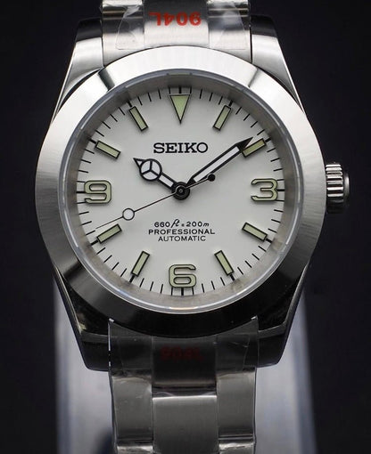 OYSTEIKO | Polar Explorer White (36 / 39mm) - WATCHBRICK